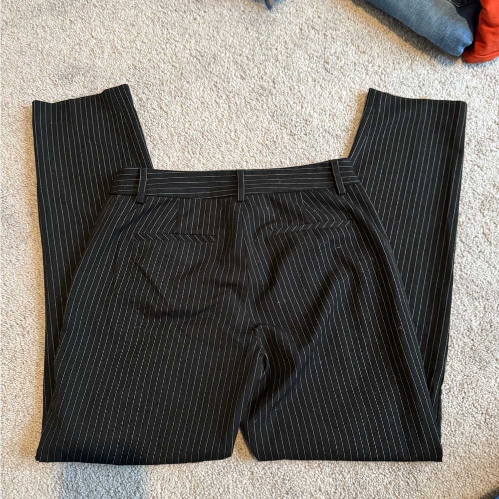Express Black Pinstripe Pants